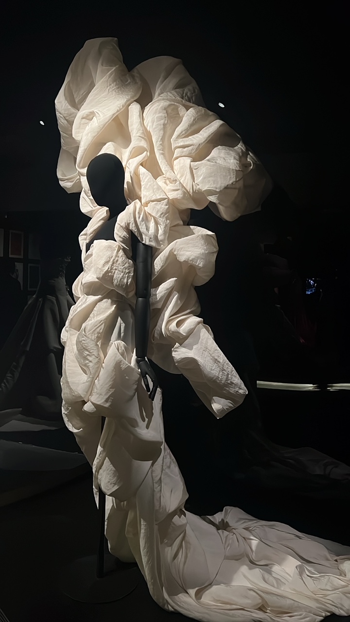  Elsa Schiaparelli exhibit wedding dress  in Paris France  on More Than Turquoise  blog 