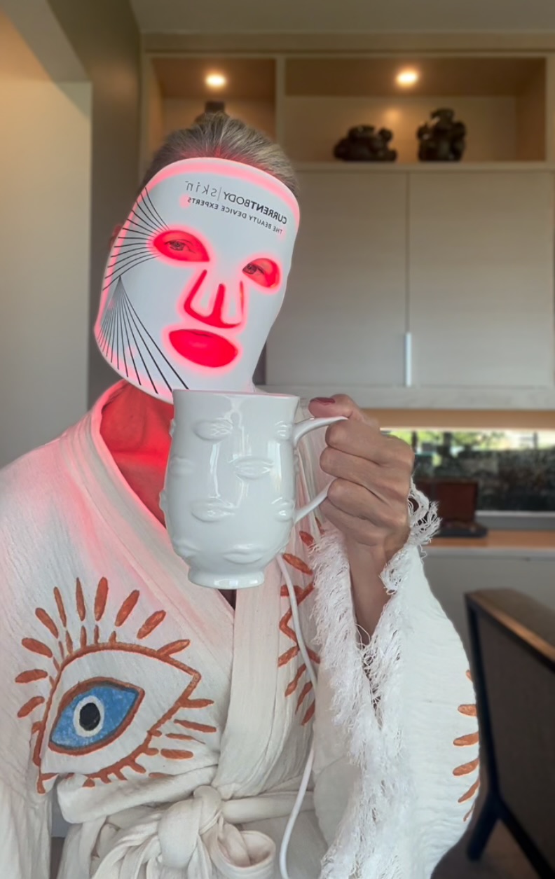 Fathers Day Gift Idea - CurrentBody Skin LED Light therapy Face Mask  on More Than Turquoise blog 