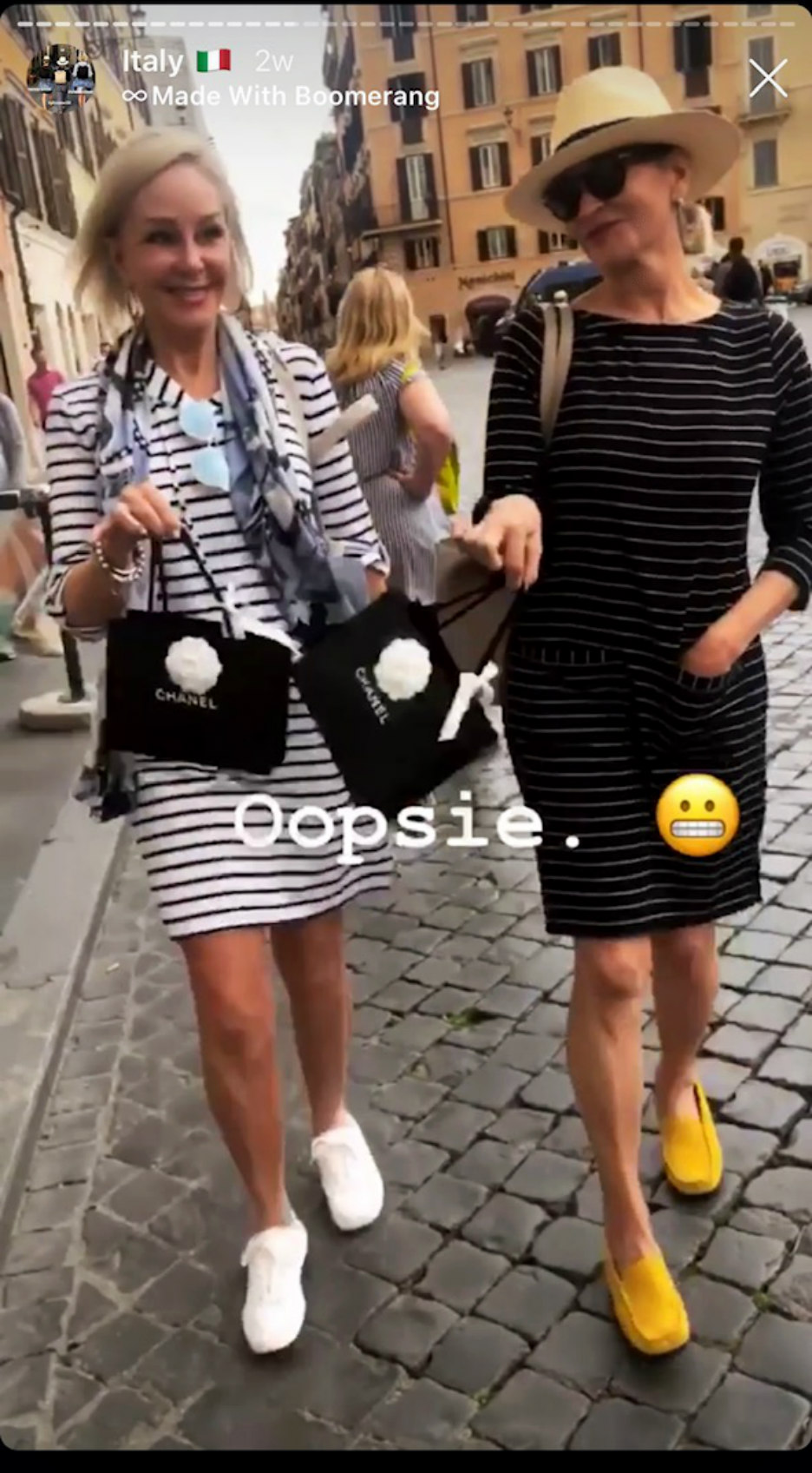 Travel Blogger, Jamie Lewinger of More Than Turquoise, wearing chico's striped dress