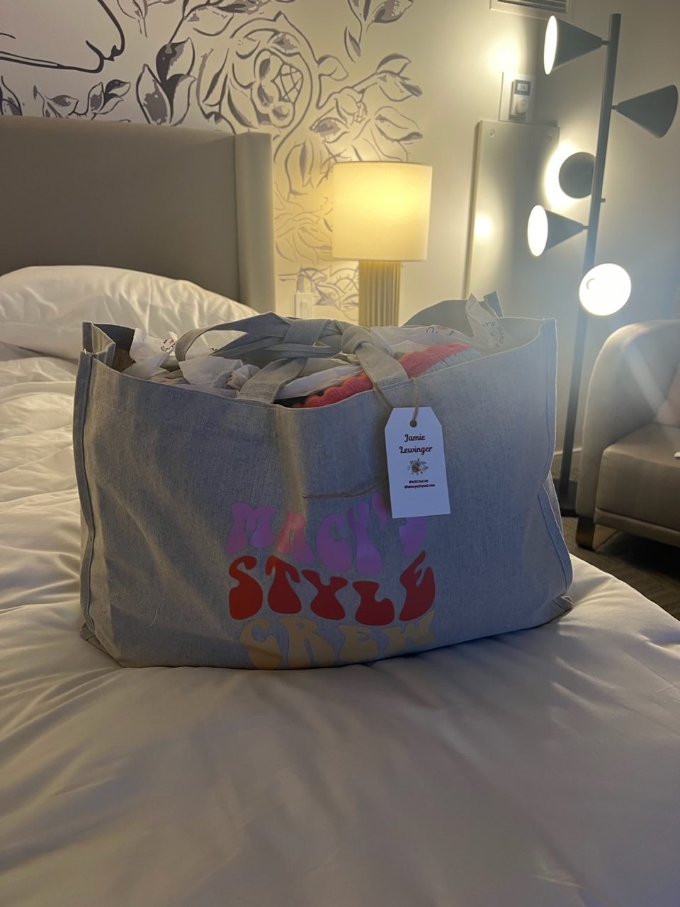 Macy's swag bag on More Than Turquoise lifestyle blog 