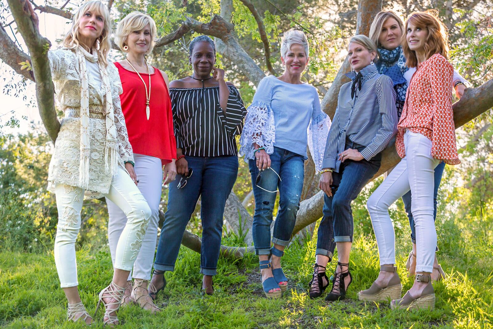 Chico’s ~ When Girlfriends And Their GF Jeans Get Together
