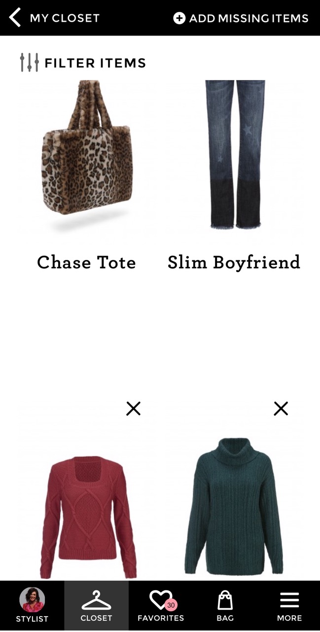 items in my closet on the cabi app on More Than Turquoise 